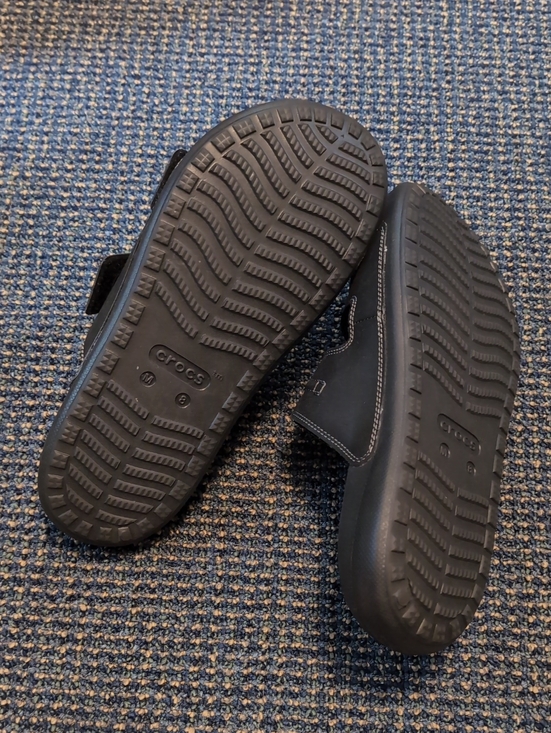 Crocs Men\'s Adjustable Slides
